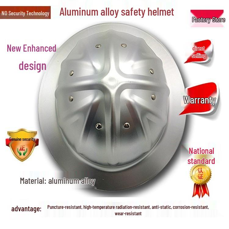 Взрывозащитная каска из алюминиевого сплава для строительства и горнодобывающей промышленности YS-ND-011